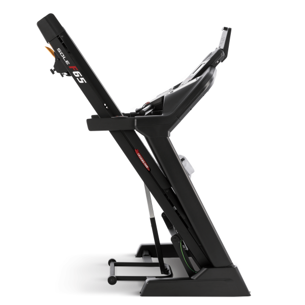 Sole F65 Treadmill - folded side view
