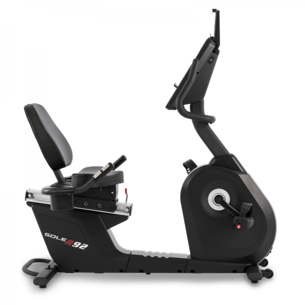 photos of the Sole R92 Recumbent Bike - side angle