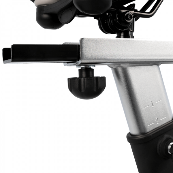 photo of the Sole Fitness Upright Bike - seat rail