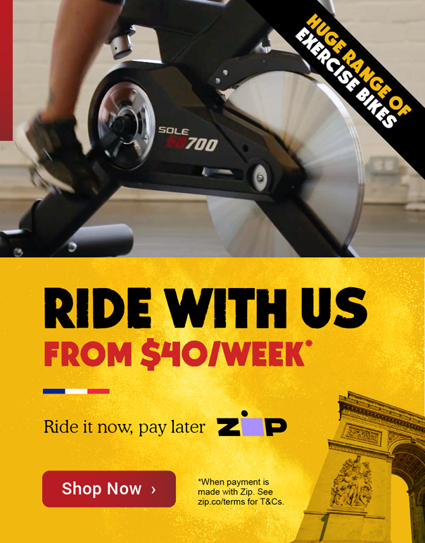 SOLE FITNESS Web Banner Ride With Us